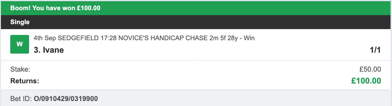 Bet Tips Of The Day - Winner 2 - 2025-09-04